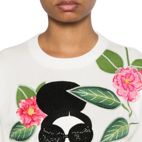 ALICE + OLIVIA GLEASON SWEATER SIZE M/L NEW - Picture 4 of 10